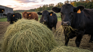 Organic Timothy/Alfalfa Round Bales
